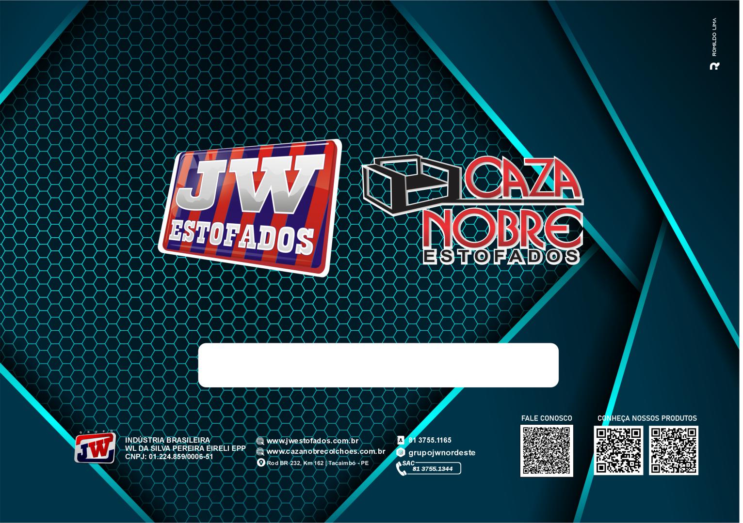 Catálogo JW Estofados 2026